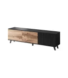 RANDOM RTV-2 TV-STAND, COLOR: WOTAN OAK/BLACK order